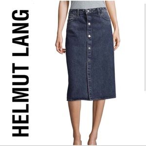 NWT HELMUT LANG  Denim Skirt